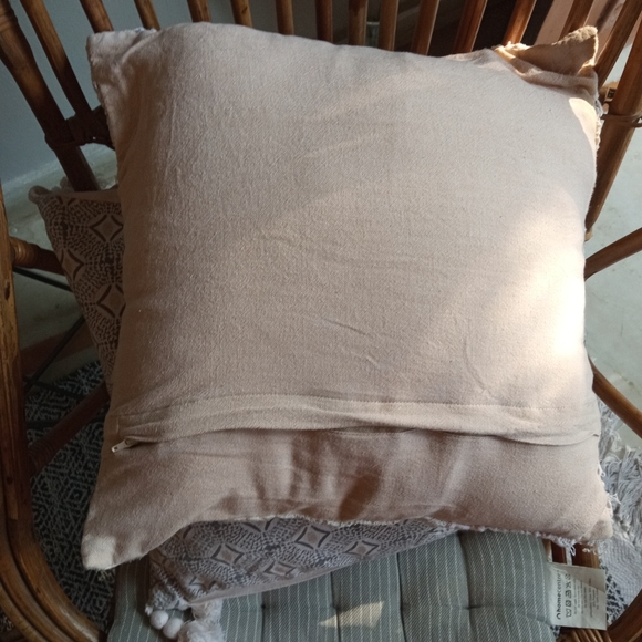 4 Boho Lace Knit Cushion Covers Set - Picture 9 of 17